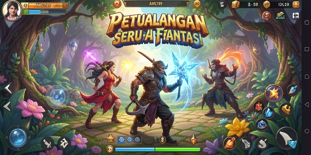 Tampilan gameplay <strong>AMS789</strong> yang menarik dan penuh petualangan.
