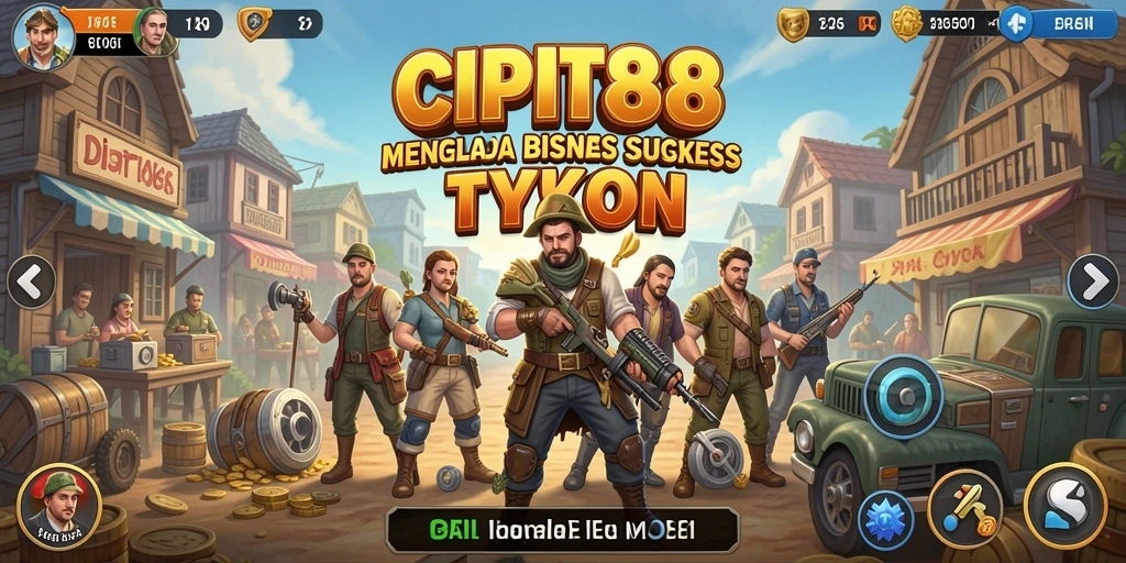 Gameplay menarik dari CIPIT88 dalam mengelola bisnis Tycoon.