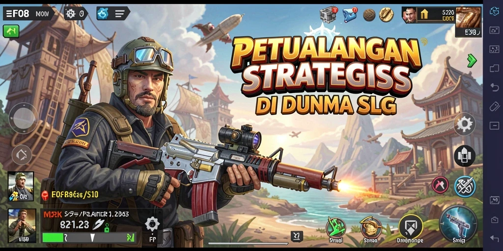 Tampilan gameplay FO8 yang penuh strategi dan petualangan.