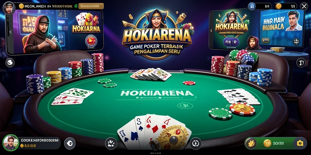 Tampilan gameplay HOKIARENA yang menarik dan interaktif.