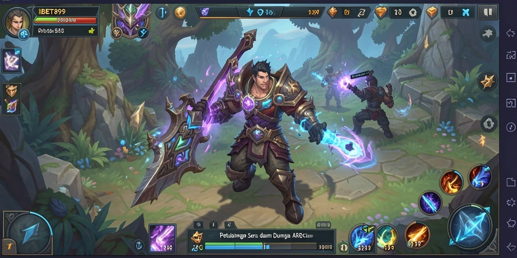 Tampilan menarik dari gameplay ARPG IBET899 yang mengasyikkan.
