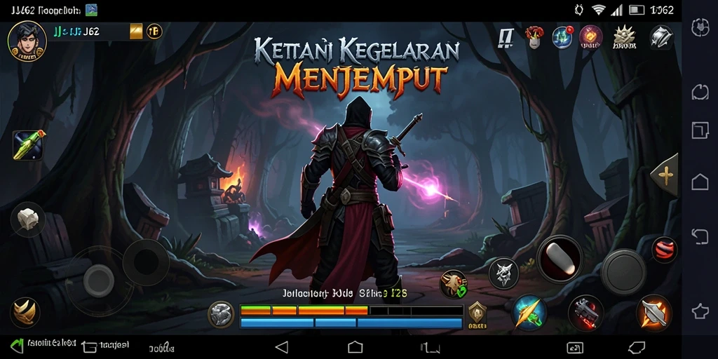 Screenshot menampilkan gameplay mencekam dari JJ62.