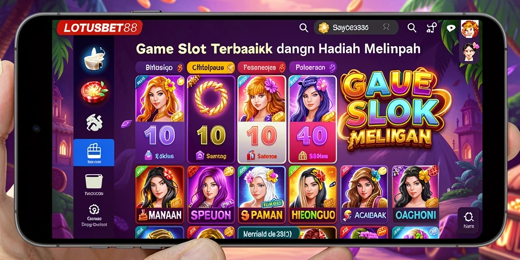 Tampilan gameplay seru dari LOTUSBET88 yang memikat dan mengasyikkan.