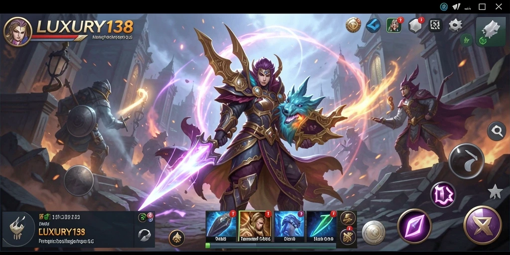 Gameplay intens di LUXURY138 dengan strategi dan taktik mendalam.