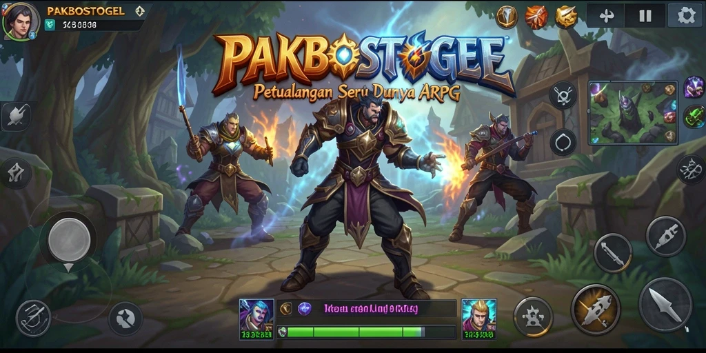 Gameplay seru dalam PAKBOSTOGEL dengan pertempuran yang mendebarkan.