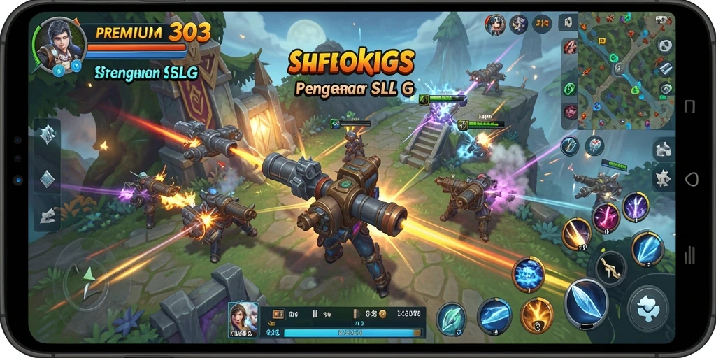 Gameplay seru dalam PREMIUM303 dengan berbagai strategi dan perang.