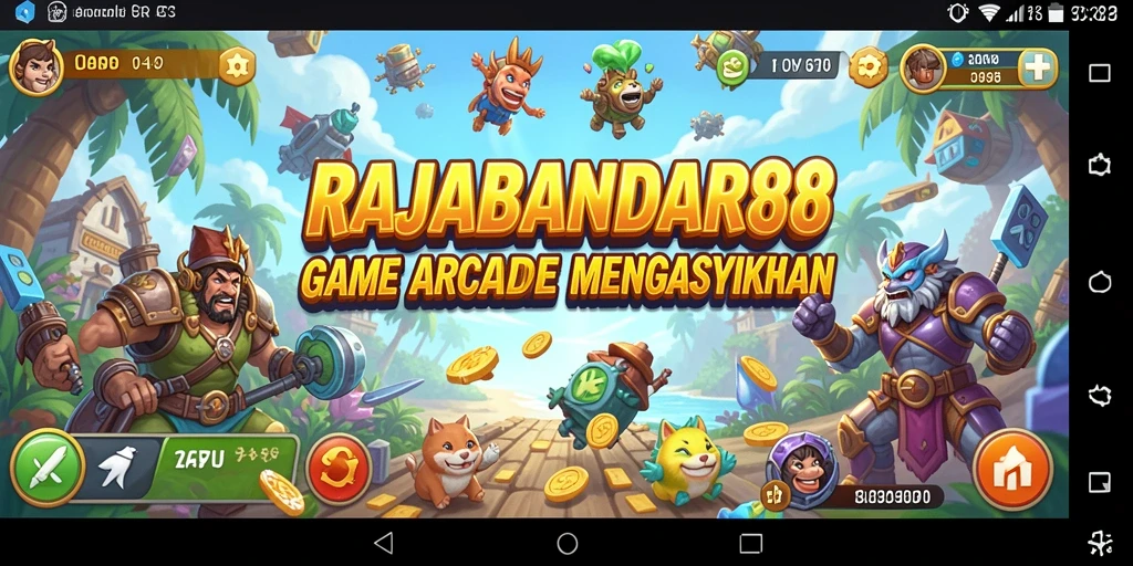 Tampilan gameplay seru RAJABANDAR88 penuh tantangan dan keseruan.