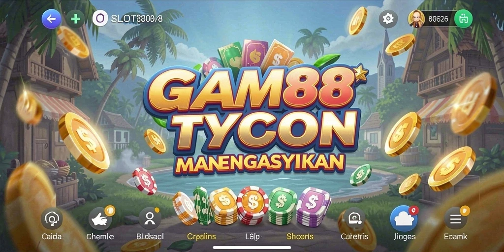 Gameplay Tycoon yang seru di SLOT88 dengan grafis menawan.
