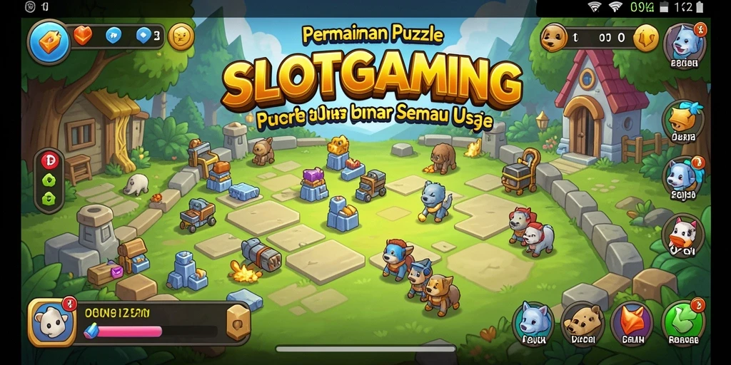 Tampilan gameplay menarik dari SLOTGAMING dengan teka-teki yang menantang.