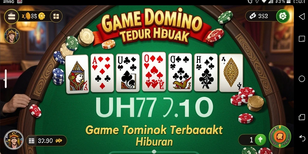 Tangkapan layar gameplay UH77 yang menampilkan aksi domino seru.