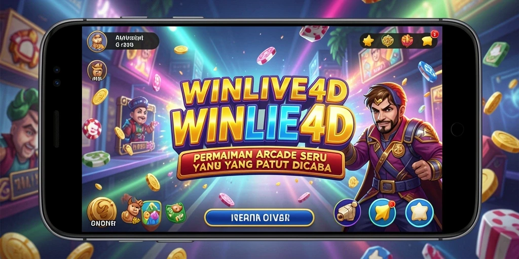 Tampilan gameplay seru dari WINLIVE4D yang menguji keterampilan Anda.